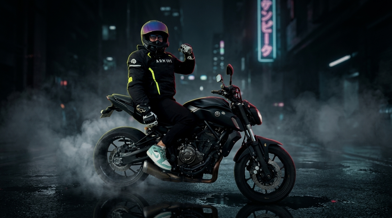 Yamaha MT-07 Dark Ghostrider